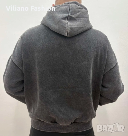 Мъжки суичър Овърсайз, снимка 4 - Спортни дрехи, екипи - 52255459