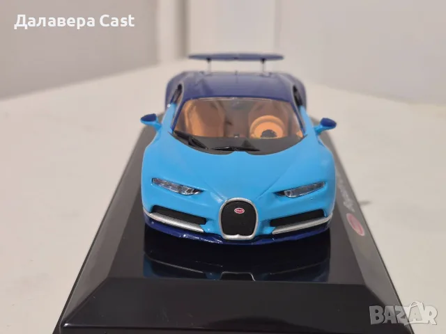 1/43 Bugatti Chiron 2016 Altaya , снимка 2 - Колекции - 55807521