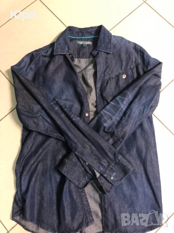 Cast Iron риза L, снимка 2 - Ризи - 41526781