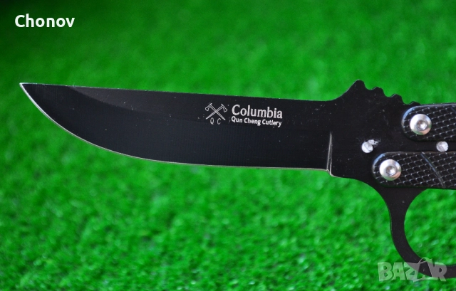 Сгъваем нож Колумбия Columbia пеперуда - чисто нов, снимка 6 - Ножове - 51867017