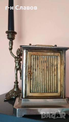 Very Rare Antique 1890 Musical Clock JUNGHANS Joker German Laterna / Alarm Clock, снимка 9 - Други - 51769780