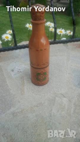 Дървена бутилка за ракия., снимка 10 - Антикварни и старинни предмети - 50787488