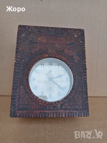 Густав Бекер GB будилник с кутия Gustav Becker