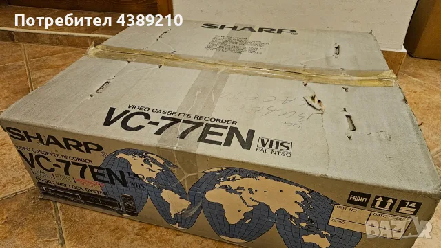 SHARP VC-77EN Вид​ео, снимка 3 - Плейъри, домашно кино, прожектори - 56392215