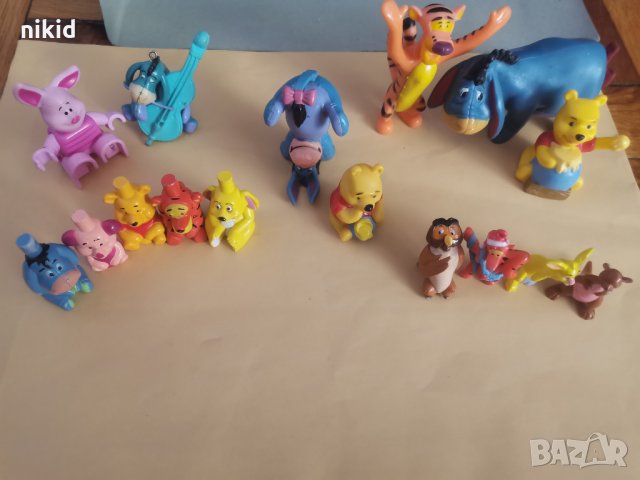 Мечо Пух пластмасови фигурки играчки за игра и украса торта