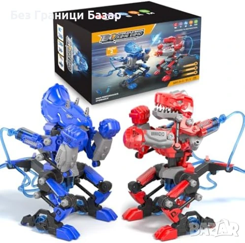 Нови STEM Хидравлични Роботи Боксьори Комплект за Деца 8-14 г. играчка