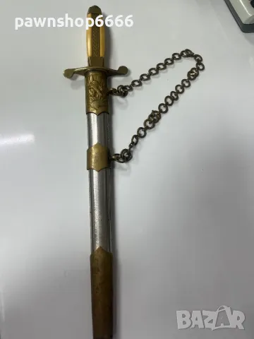 Офицерски кортик, снимка 2 - Антикварни и старинни предмети - 47926825