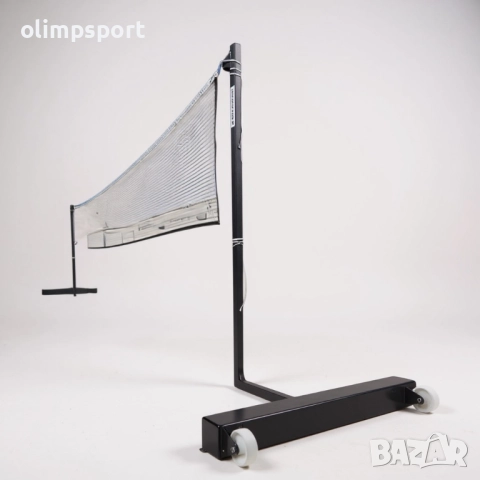 Комплект от две стойки бадминтон мобилни с противотежести и колелца