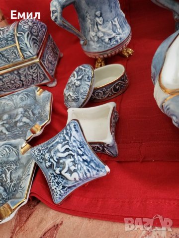 Уникален порцеланов комплект Capodimonte, снимка 5 - Колекции - 40303333