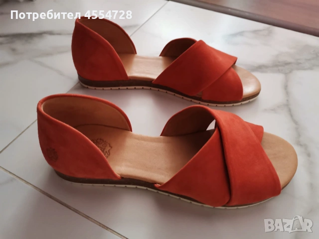 Продавам Сандали Apple of Eden в оранжево, 38 номер