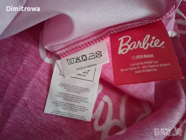 Детски спален комплект Barbie 2 части 2024, снимка 8 - Спално бельо и завивки - 49602030