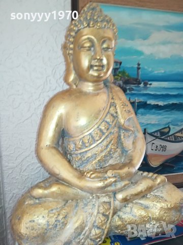 БУДА//ШИВА-ФИГУРА 38СМ ОТ ГЕРМАНИЯ 0208231039, снимка 6 - Антикварни и старинни предмети - 41731961