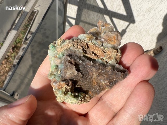 Кристали хризопраз, шунгит, калцит, ахат, барит, апатит, кварц, обсидиян, снимка 8 - Колекции - 27739436