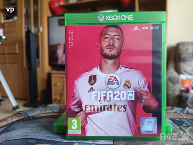 FIFA 20 за Xbox Series X, X BOX One S, X-BOX One X мултиплейър Блу Рей Диск с игра ФИФА 20 в 4К UHD, снимка 1 - Игри за Xbox - 41225979