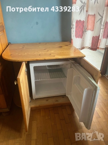 Шкаф чам с място за хладилник бар, снимка 2 - Шкафове - 53212640