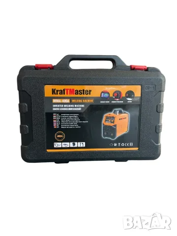 Инверторен заваръчен апарат KraftMaster MMA-400A в куфар за транспортиране, снимка 2 - Куфари с инструменти - 56071354