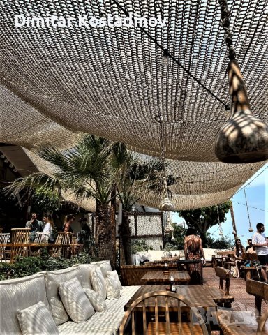 РЪЧНО ПЛЕТЕНИ ПОКРИВАЛА МАКРАМЕ ЗА ТЕРАСИ,ШАТРИ, СЕННИЦИ И ПЕРГОЛИ В БОХО СТИЛ, снимка 6 - Други - 40009100