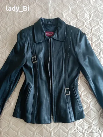 🌹 Дамско яке естествена кожа С размер 🌹