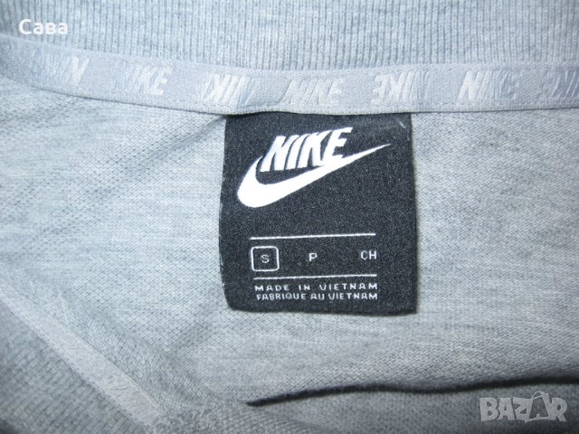 Тениски NIKE  мъжки,С  /сиви и бяла/