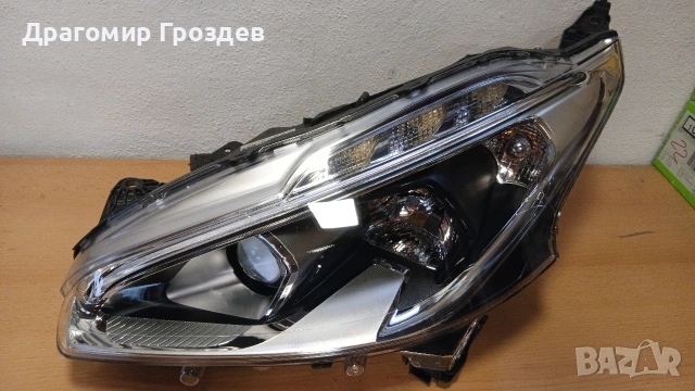 Оборудван ляв фар за Peugeot 208 I Facelift / Пежо 208 (2016-2019), снимка 3 - Части - 53282061