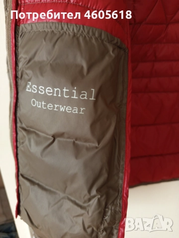 Италианско яке пух и пера ETAGE, снимка 4 - Якета - 51896136