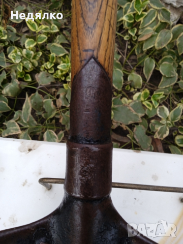 Автентична немска окопна лопатка,1915г,ПСВ, снимка 5 - Антикварни и старинни предмети - 36289604