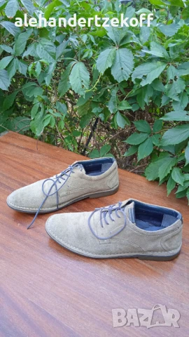 Мъжки велурени обувки Steve Madden