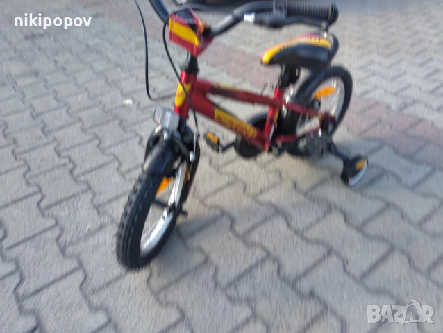 SPRINT Велосипед 14" CASPER червен, снимка 8 - Велосипеди - 53759110