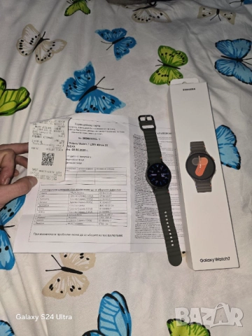 Samsung Galaxy Watch 7 (40 mm) – като нов, с гаранция, снимка 4 - Смарт гривни - 52575479