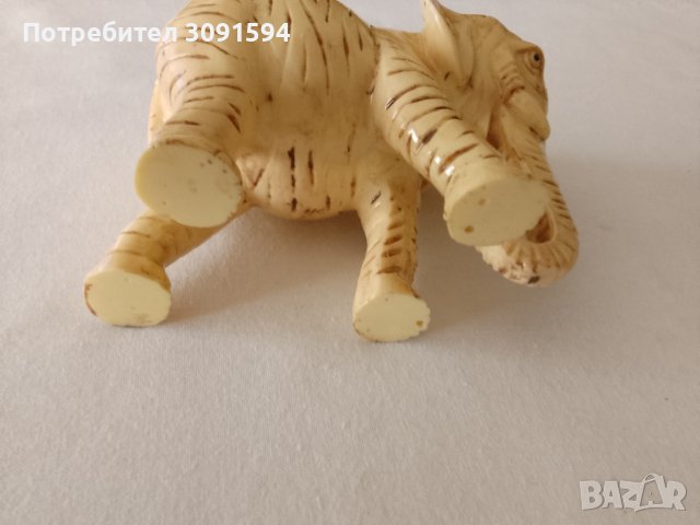 Рядка фигура, скулптура,статуетка Слонче от Слонова кост във перфектно състояние , снимка 12 - Антикварни и старинни предмети - 44296113