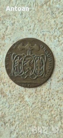 Швейцария 1807-1842 кантон Граубюнден , снимка 3 - Нумизматика и бонистика - 53005825