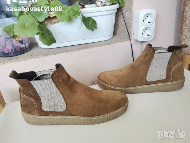 Боти Gabor 40.5н.Естествен велур , снимка 6 - Дамски боти - 56159826