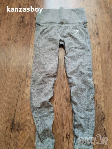 Gymshark Vital Rise - Безшевен фитнес клин КАТО НОВ ХС, снимка 6 - Клинове - 50774227