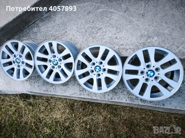 Алуминиеви джанти 16" BMW 5x120, снимка 4 - Гуми и джанти - 55877715