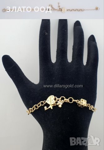 ЗЛАТНИ ДАМСКИ   ГРИВНИ, снимка 3 - Гривни - 34757730