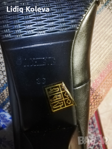 Нови дамски черни обувки, снимка 5 - Дамски обувки на ток - 36333942