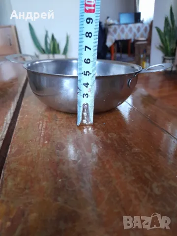 Стара неръждаема паница,паници,неръждавейка #7, снимка 3 - Други ценни предмети - 48452590