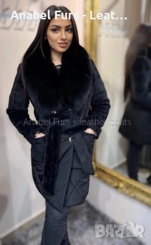 Дамски парки и палта от естествен косъм, снимка 18 - Якета - 39497019