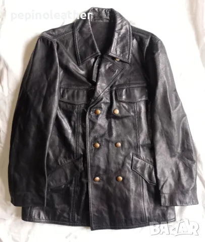 Стари Военни Полицейски Пилотски Кожени Якета Палта и Бомбъри, снимка 16 - Якета - 20958681