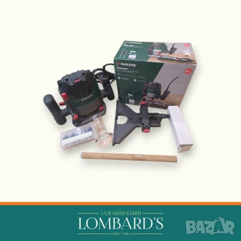 Oберфреза Parkside POF 1200, N: 23545, снимка 3 - Други инструменти - 53511174