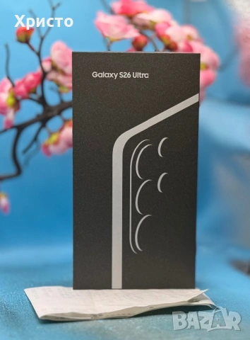 НОВ!!! Samsung Galaxy S26 Ultra, Dual SIM, 12GB RAM, 512GB, 5G, Cobalt Violet + адаптер, снимка 3 - Samsung - 53738101