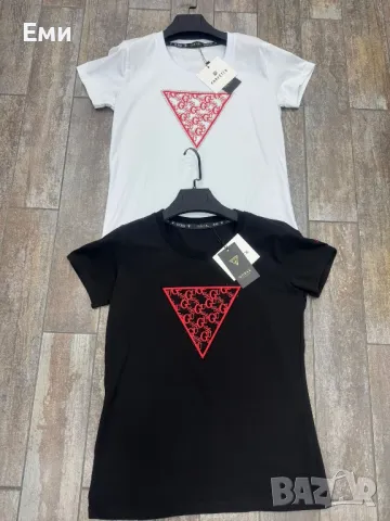 Дамски тениски Guess,Tommy Hilfiger,Elisabetta Franchi,Liu Jo,YSL, Calvin Klein , снимка 12 - Тениски - 49104366