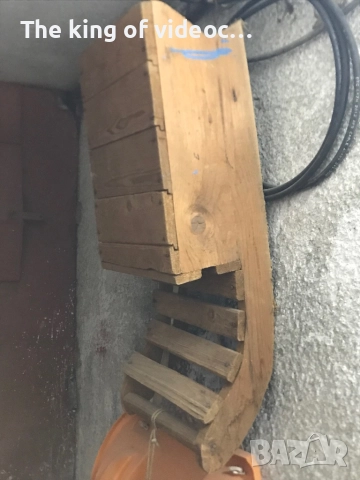 Дървена Шейна  от 70-те 