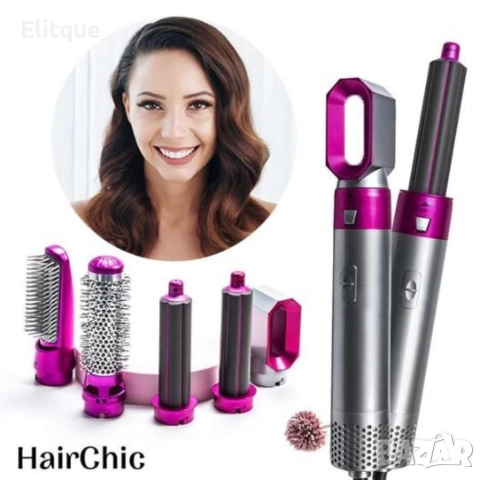 Маша за коса с 5 приставки, снимка 17 - Маши за коса - 52795500