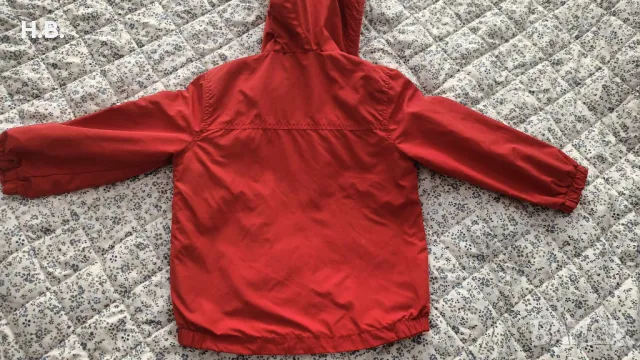 Есенно яке за дете - червено, снимка 3 - Детски якета и елеци - 47632190