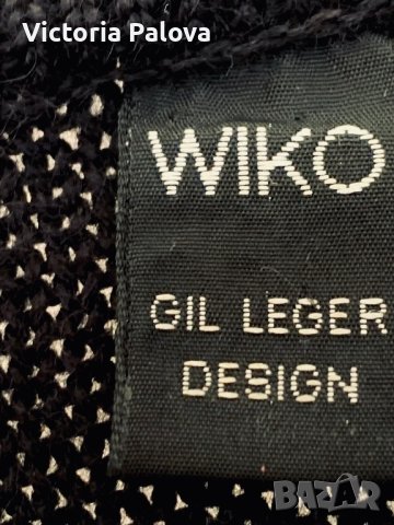 Дизайнерска жилетка vintage WIKO GIL LEGER DESIGN , снимка 2 - Жилетки - 44279140