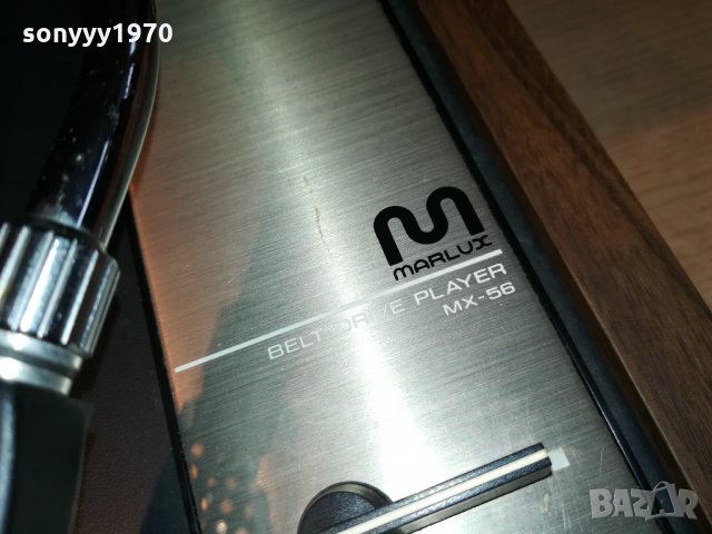 ПОРЪЧАН-MARLUX MX-56 TURNTABLE-MADE IN JAPAN-SWISS 1511210959, снимка 12 - Грамофони - 34807858
