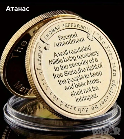 колекционерска монета, снимка 2 - Други ценни предмети - 53704817