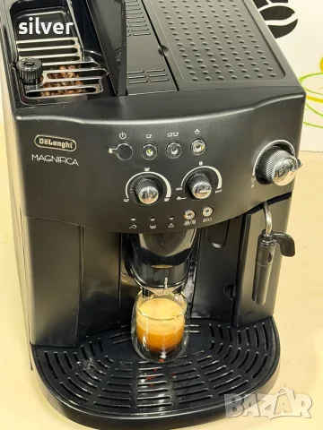 Кафемашина кафе автомат delonghi magnifica с гаранция, снимка 5 - Кафемашини - 56015362