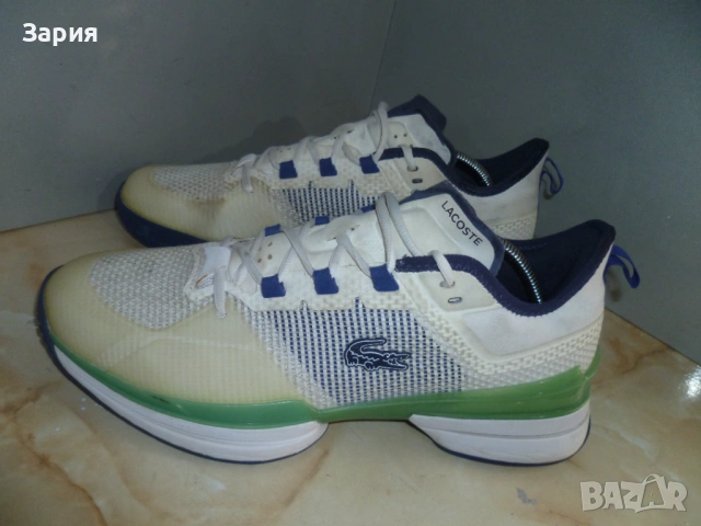 LACOSTE сникърси №46, снимка 4 - Маратонки - 53212643